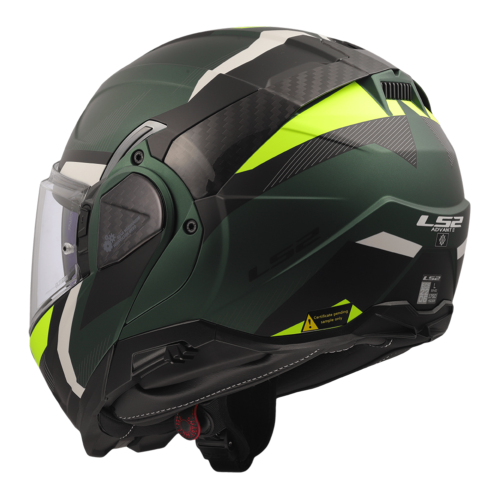 Kaciga LS2 Flip Up FF910 ADVANT II TRIPLE OLIVE 3XL