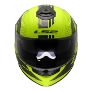 Kaciga LS2 Flip Up FF908 STROBE II CODE žuto siva XXL