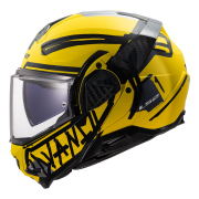 Kaciga LS2 Flip Up FF910 ADVANT II TAPE žuta XXL
