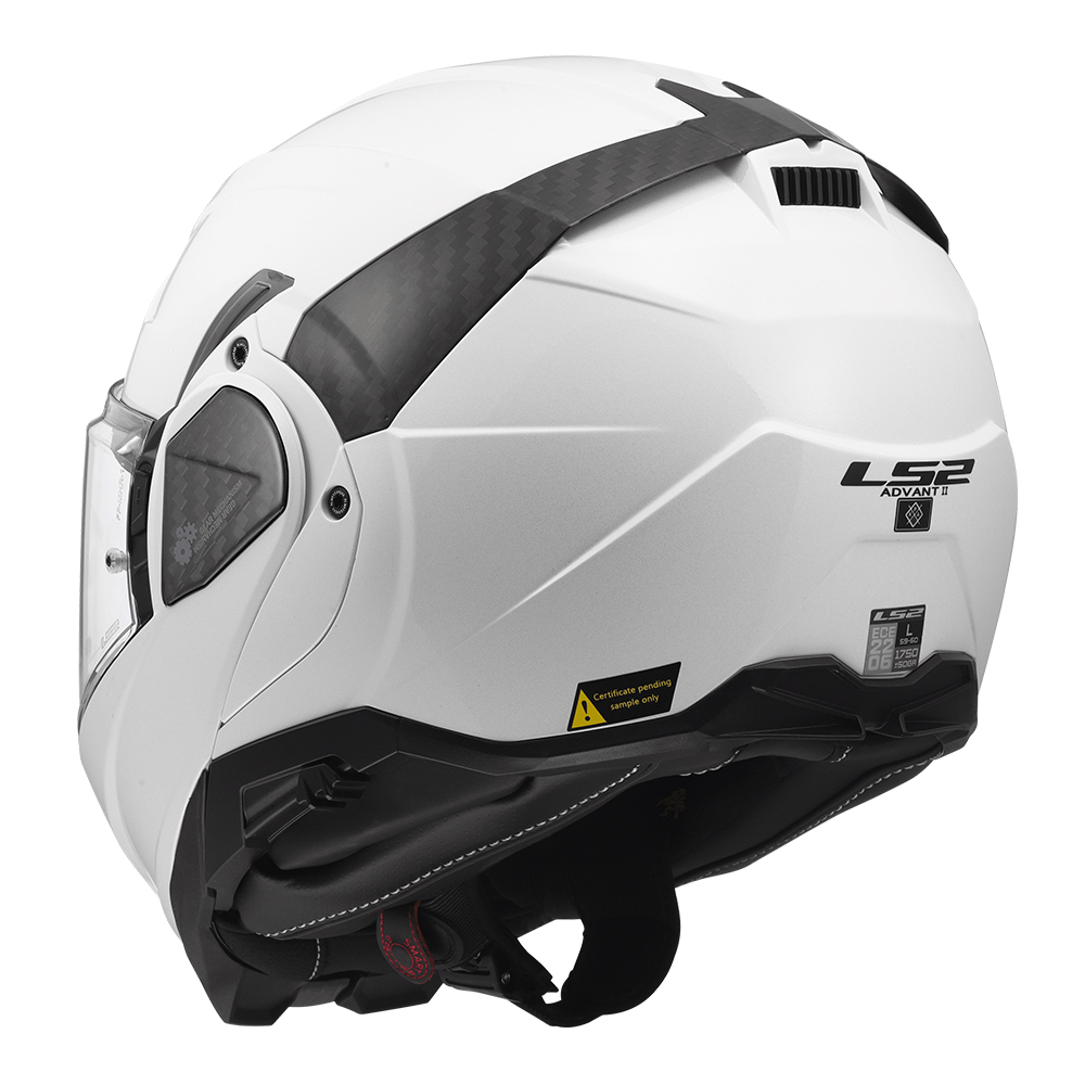 Kaciga LS2 Flip Up FF910 ADVANT II SOLID bela 3XL