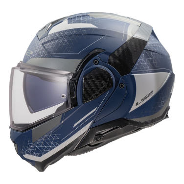 Kaciga LS2 Flip Up FF910 ADVANT II ASTRAL mat plava L