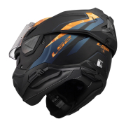 Kaciga LS2 Flip Up FF910 ADVANT II GLIDE crno narandžasta