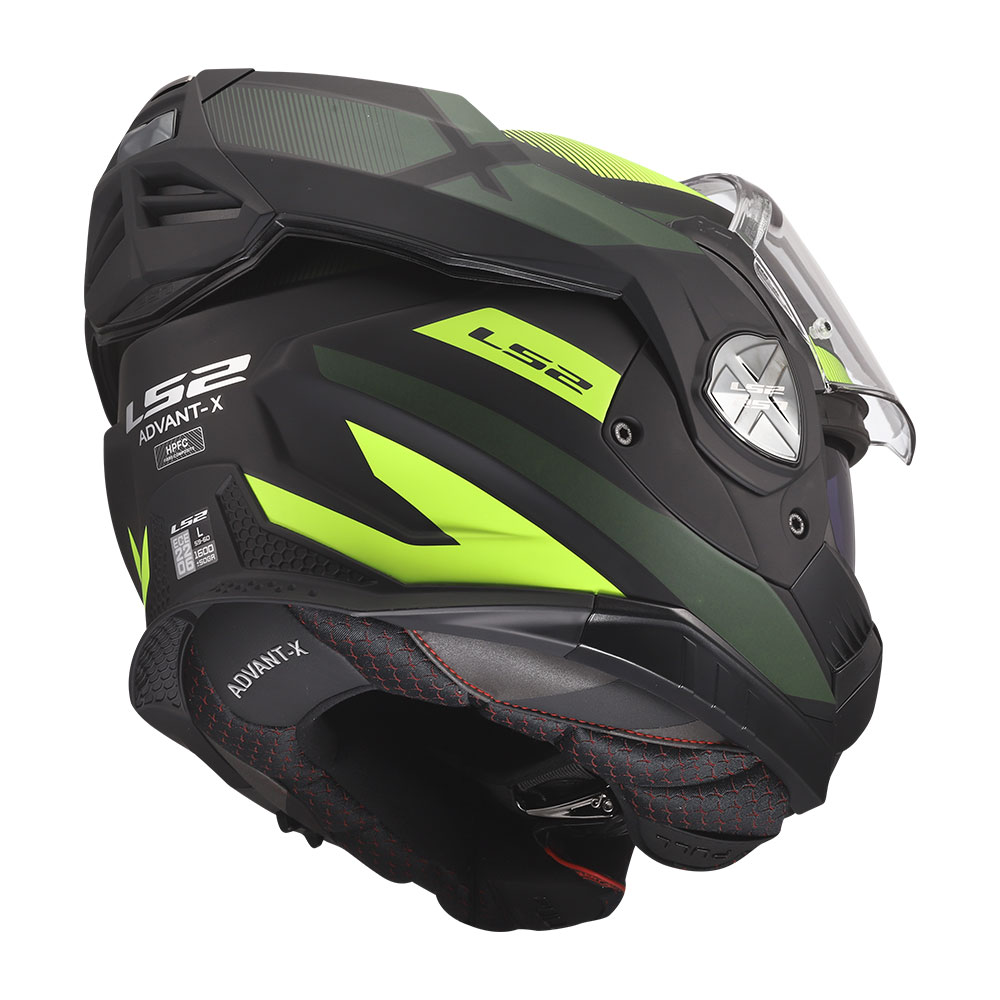 Kaciga LS2 Flip Up FF901 ADVANT X NOVA crno žuta XXL