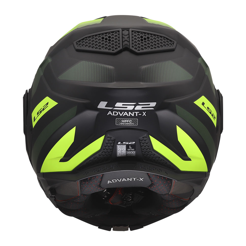 Kaciga LS2 Flip Up FF901 ADVANT X NOVA crno žuta