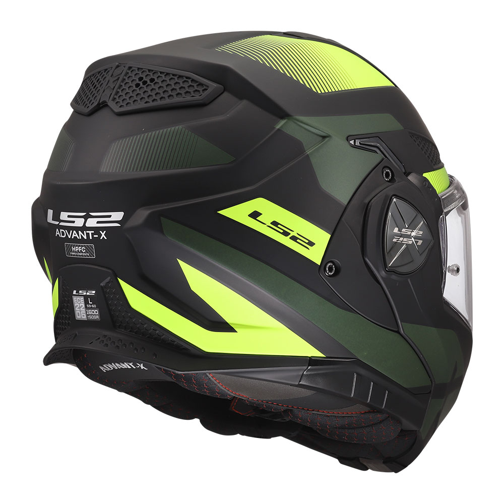 Kaciga LS2 Flip Up FF901 ADVANT X NOVA crno žuta