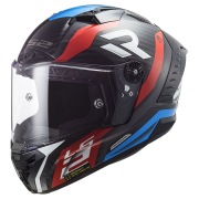 Kaciga LS2 Full Face FF805 THUNDER CARBON SUPRA crveno plava XL