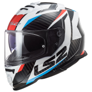 Kaciga LS2 Full Face FF800 STORM II RACER crveno plava sa naočarima