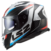 Kaciga LS2 Full Face FF800 STORM II RACER crveno plava sa naočarima