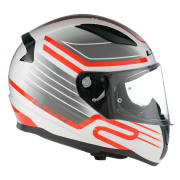 Kaciga LS2 Full Face FF353 RAPID II CIRCUIT belo crvena 3XL