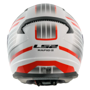 Kaciga LS2 Full Face FF353 RAPID II CIRCUIT belo crvena 3XL