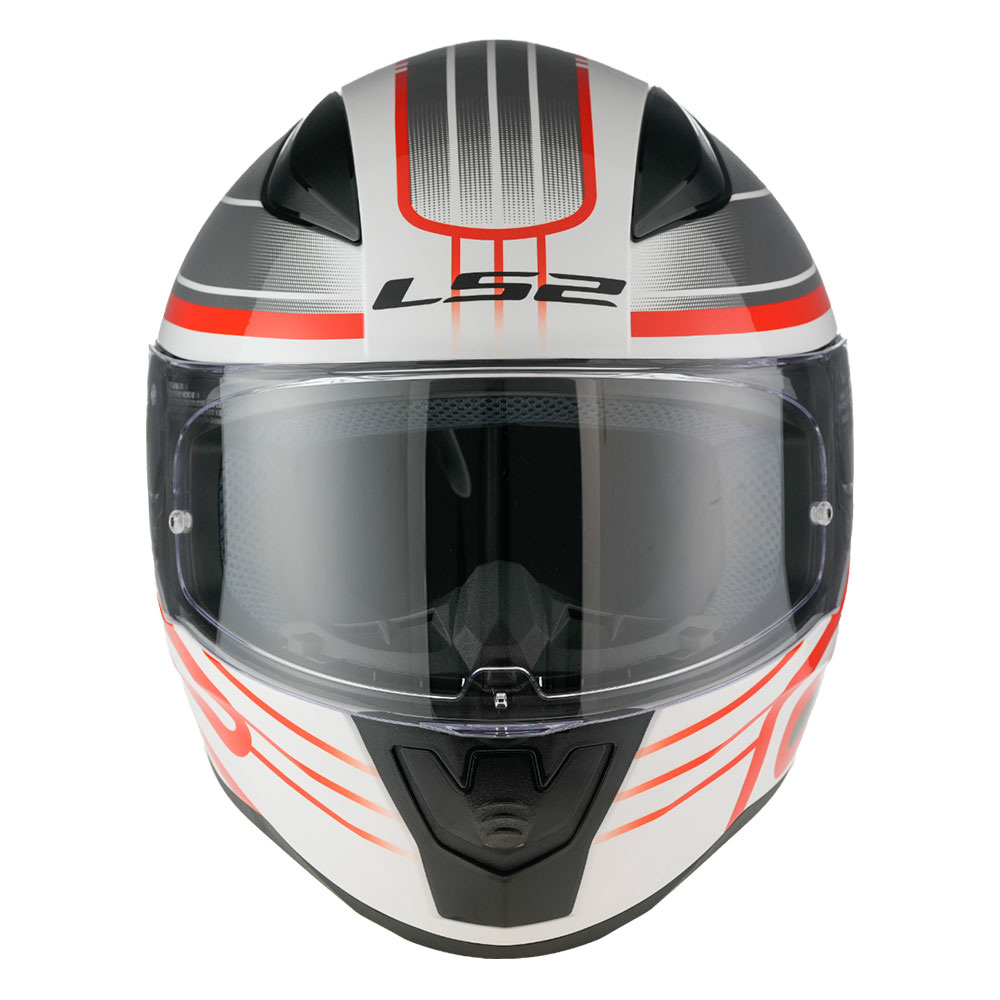 Kaciga LS2 Full Face FF353 RAPID II CIRCUIT belo crvena 3XL