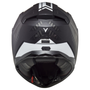 Kaciga LS2 Full Face FF811 VECTOR II  SPLITTER crno bela sa naočarima 4XL