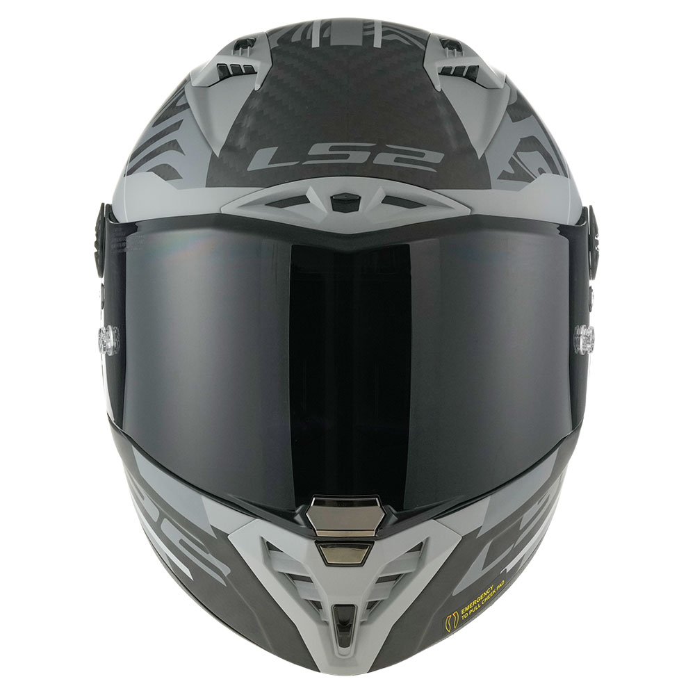 Kaciga LS2 Full Face FF805 THUNDER CARBON GP AERO POLAR crna L