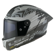 Kaciga LS2 Full Face FF805 THUNDER CARBON GP AERO POLAR crna L