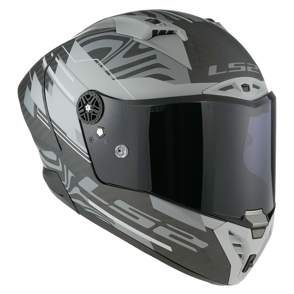 Kaciga LS2 Full Face FF805 THUNDER CARBON GP AERO POLAR crna L