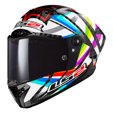 Kaciga LS2 Full Face FF805 THUNDER CARBON GP AERO FLASH crna L
