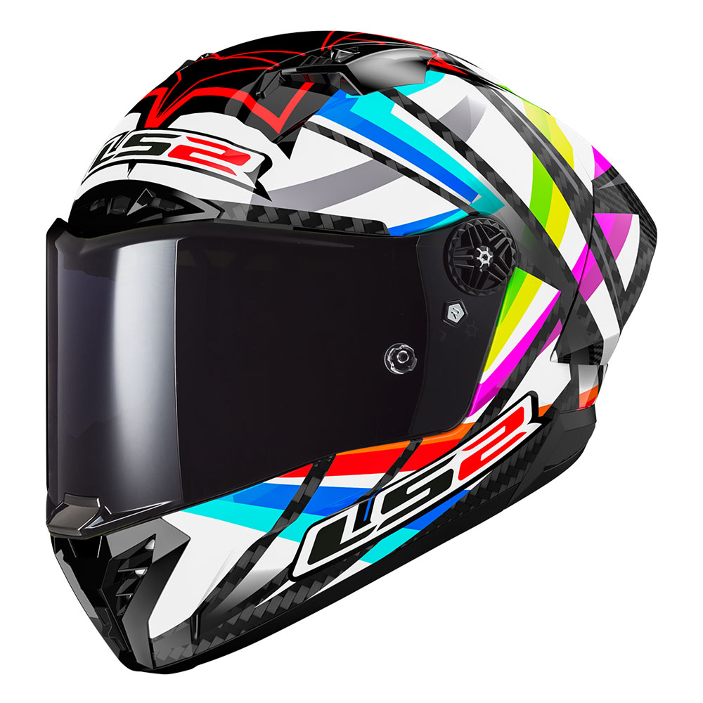 Kaciga LS2 Full Face FF805 THUNDER CARBON GP AERO FLASH crna L