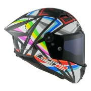 Kaciga LS2 Full Face FF805 THUNDER CARBON GP AERO FLASH crna L