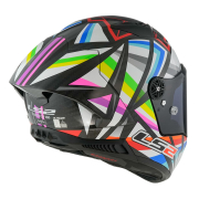 Kaciga LS2 Full Face FF805 THUNDER CARBON GP AERO FLASH crna L