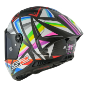 Kaciga LS2 Full Face FF805 THUNDER CARBON GP AERO FLASH crna XL