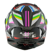 Kaciga LS2 Full Face FF805 THUNDER CARBON GP AERO FLASH crna XL