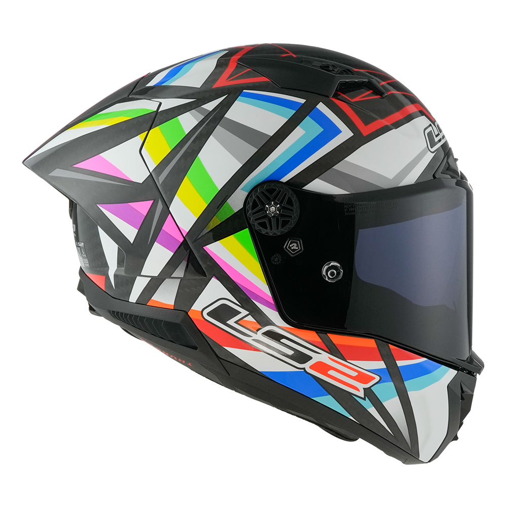 Kaciga LS2 Full Face FF805 THUNDER CARBON GP AERO FLASH crna XL