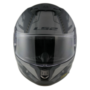 Kaciga LS2 Full Face FF808 STREAM II SHADOW titanium siva sa naočarima 3XL