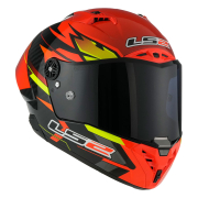 Kaciga LS2 Full Face FF805 THUNDER CARBON GP AERO FIRE crveno crna