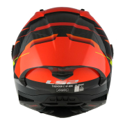 Kaciga LS2 Full Face FF805 THUNDER CARBON GP AERO FIRE crveno crna