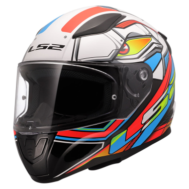 Kaciga LS2 Full Face FF353 RAPID II XDRON belo narandžasta M