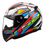 Kaciga LS2 Full Face FF353 RAPID II XDRON belo narandžasta M