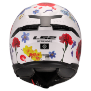 Kaciga LS2 Full Face FF808 STREAM II FLOWERS bela sa naočarima S