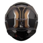 Kaciga LS2 Full Face FF800 STORM II TRACKER crno zlatna L