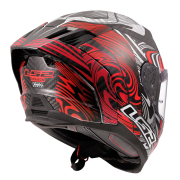 Kaciga LS2 Full Face FF807 DRAGON CARBON ENTHUM crvena 3XL