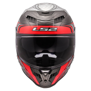 Kaciga LS2 Full Face FF807 DRAGON CARBON ENTHUM crvena 3XL