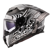 Kaciga LS2 Full Face FF807 DRAGON CARBON ENTHUM srebrna XL