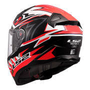 Kaciga LS2 Full Face FF811 VECTOR II BUNDRI crno crvena XL