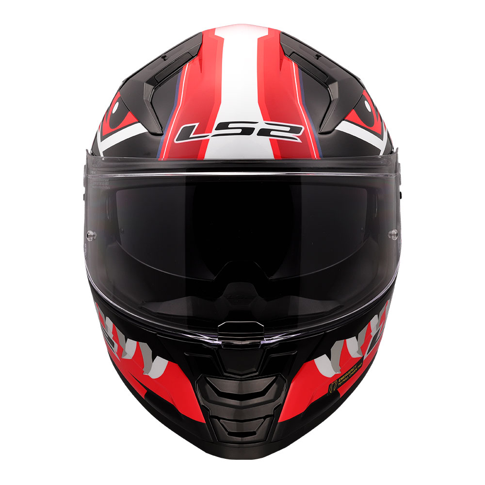 Kaciga LS2 Full Face FF811 VECTOR II BUNDRI crno crvena M