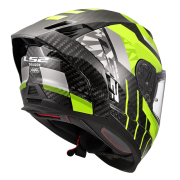 Kaciga LS2 Full Face FF807 DRAGON CARBON TRAX žuta S