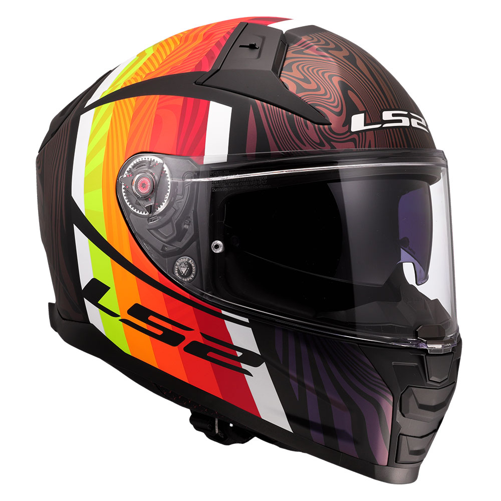 Kaciga LS2 Full Face FF811 VECTOR II FREEDOM crno šarena XL