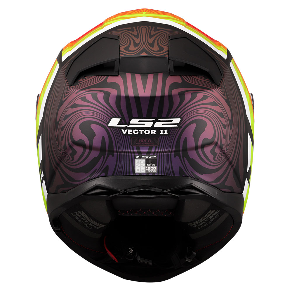 Kaciga LS2 Full Face FF811 VECTOR II FREEDOM crno šarena XL