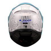 Kaciga LS2 Full Face FF811 VECTOR II FREEDOM belo siva XXL