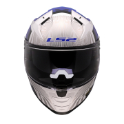 Kaciga LS2 Full Face FF811 VECTOR II FREEDOM belo siva XXL