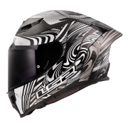 Kaciga LS2 Full Face FF807 DRAGON CARBON ENTHUM srebrna S