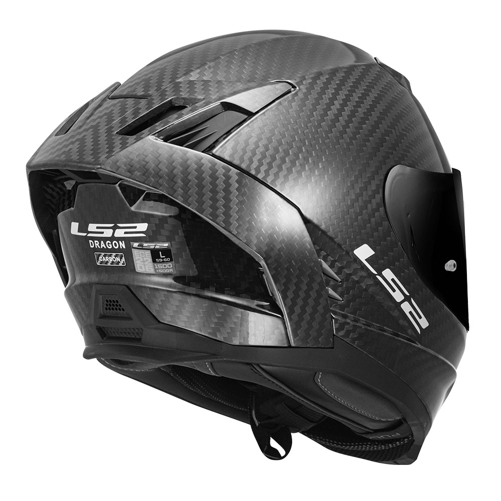 Kaciga LS2 Full Face FF807 DRAGON MATT CARBON XL