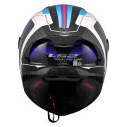 Kaciga LS2 Full Face FF805 THUNDER CARBON GP AERO RAUTE plavo crvena S