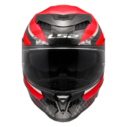 Kaciga LS2 Full Face FF807 DRAGON CARBON TRAX crvena M