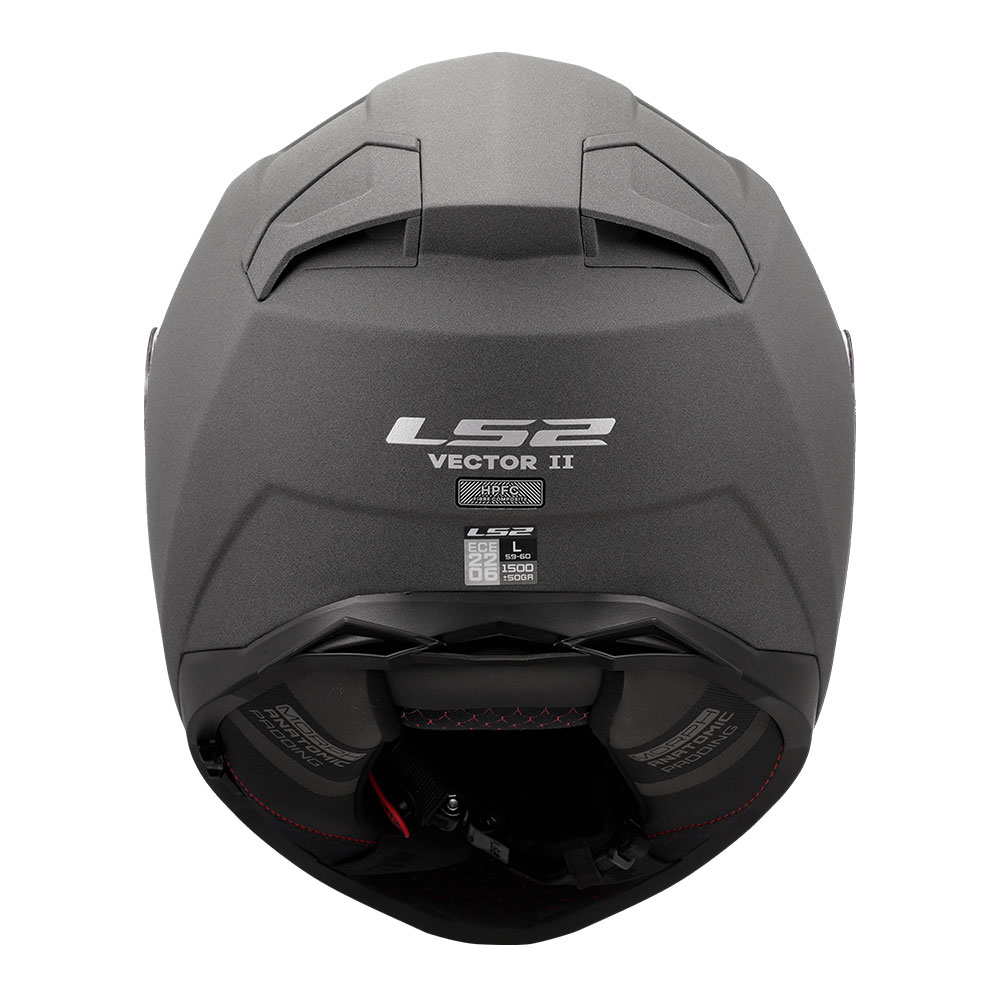 Kaciga LS2 Full Face FF811 VECTOR II CONCRETE siva
