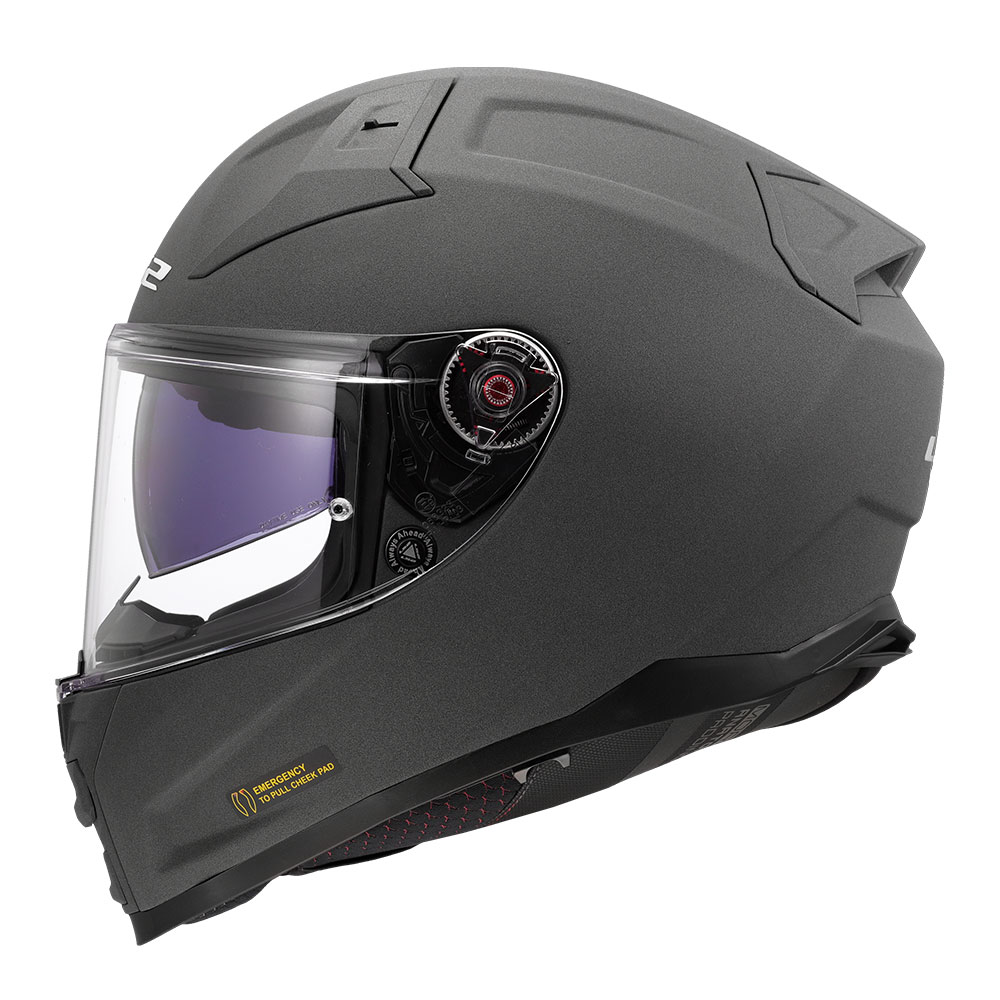 Kaciga LS2 Full Face FF811 VECTOR II CONCRETE siva XXL