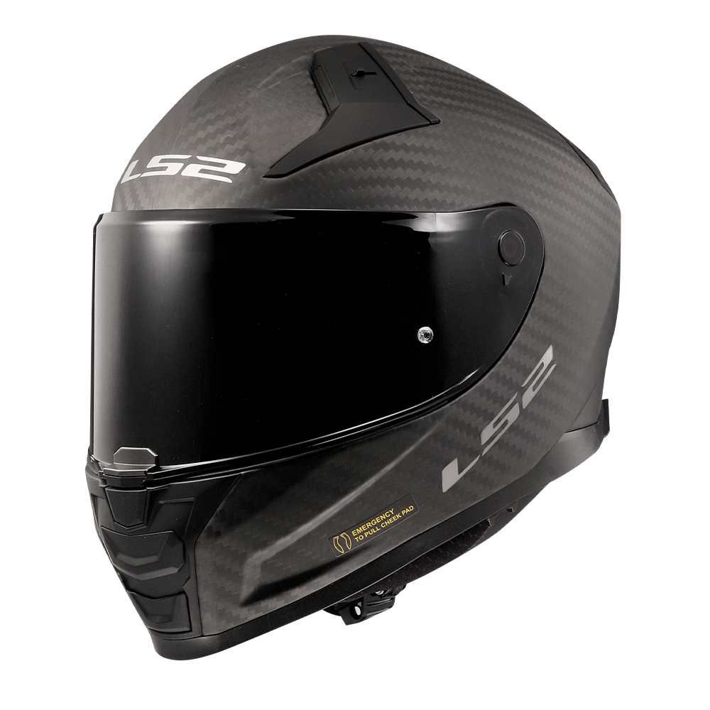 Kaciga LS2 Full Face FF811 VECTOR II MAT CARBON sa naočarima M